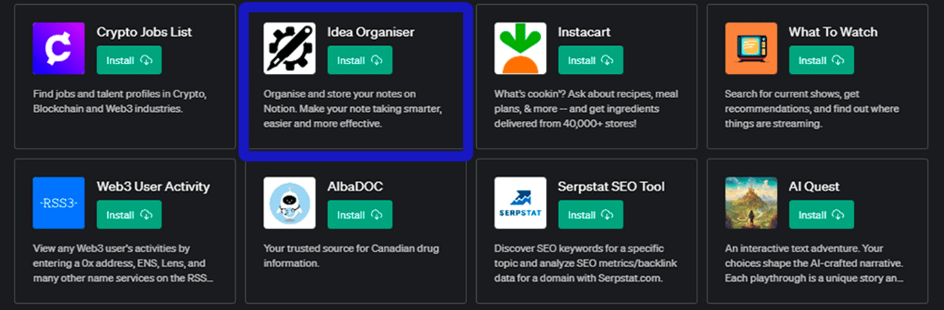 Plugin Idea Organiser: Tu compañero para organizar notas en Notion