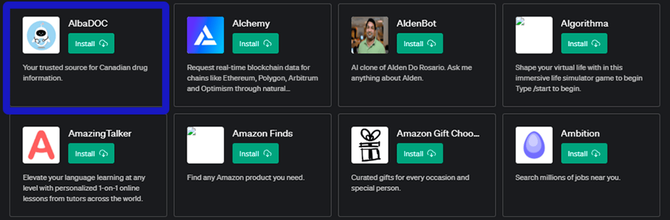 Descubre AlbaDOC: El Plugin Farmacéutico para ChatGPT