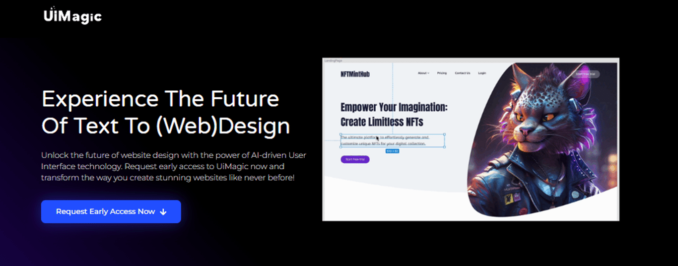 UiMagic: Revolucionando el diseño web con IA