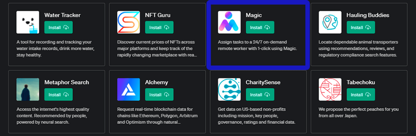 Plugin Magic para ChatGPT: Tu asistente inteligente