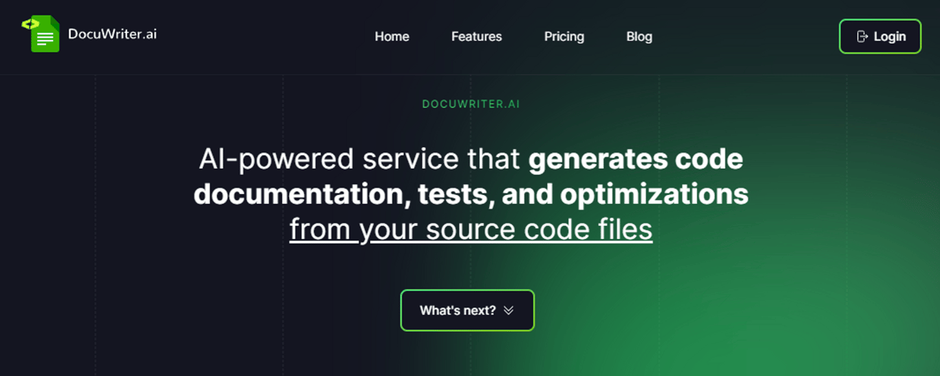 DocuWriter.ai: Tu asistente de IA para la documentación y pruebas de código