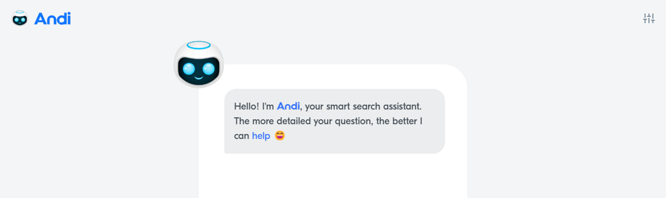 Andi: Tu Asistente de Búsqueda Inteligente