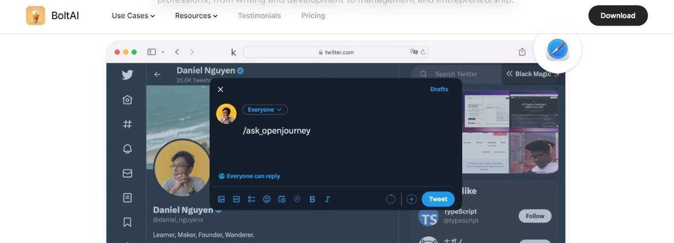 BoltAI: Mejora tu Productividad con Asistencia de IA en tu macOS