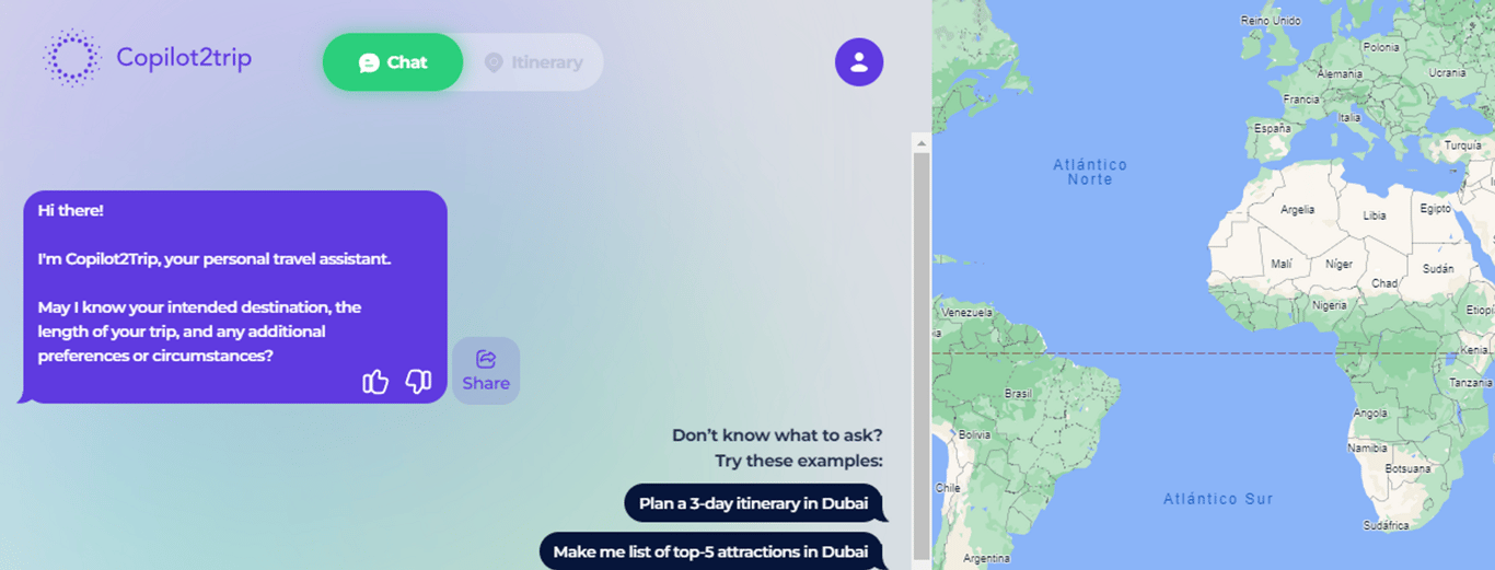 Copilot2trip: Tu asistente personal de viajes con IA