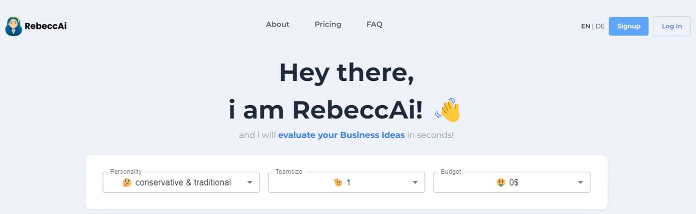 RebeccAi: La plataforma de evaluación y desarrollo de ideas con ChatGPT