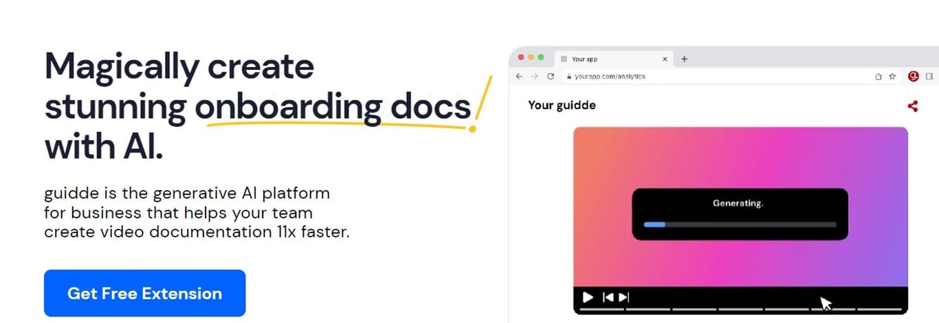 Guidde: Tu Solución de IA para Crear Documentación de Video