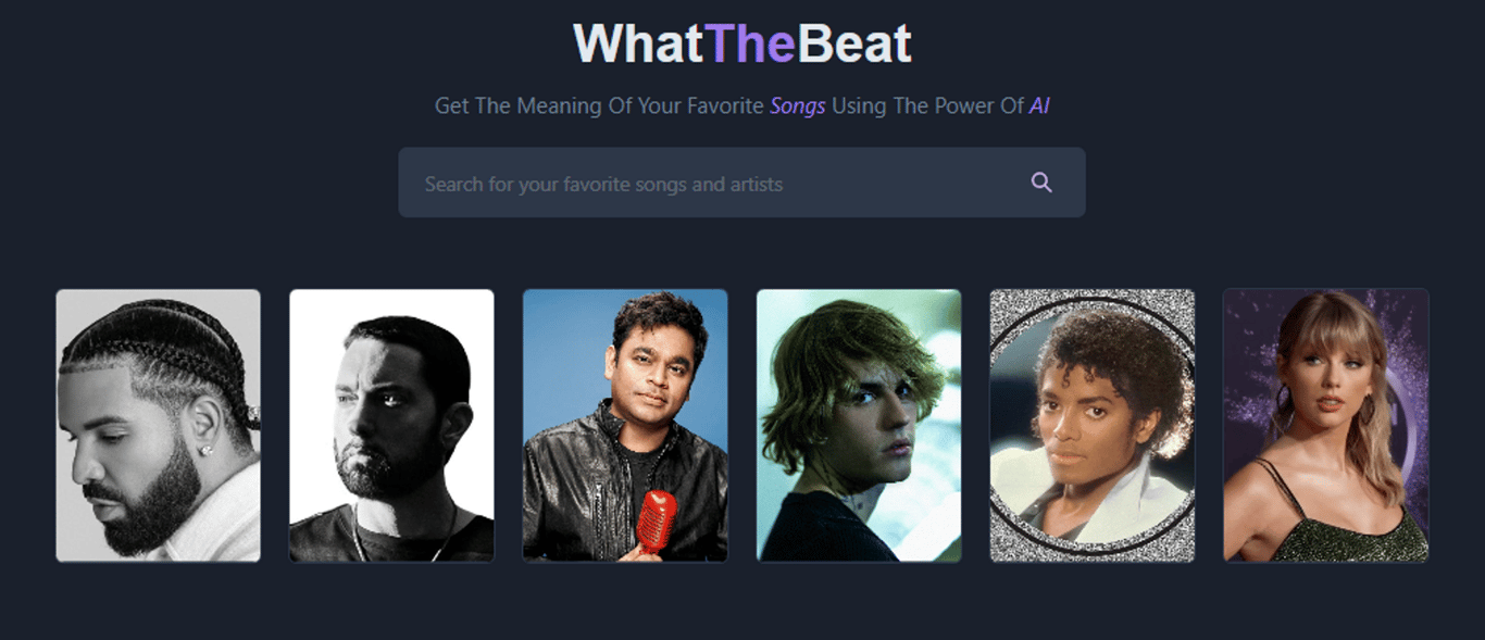 WhatTheBeat: Descubre el significado de tus canciones favoritas con IA