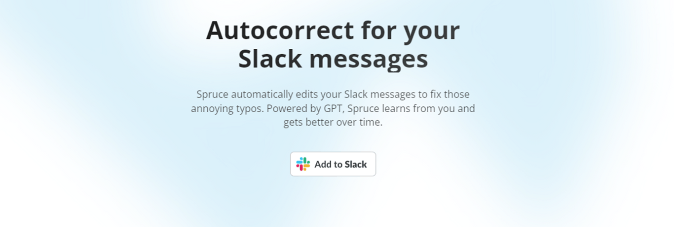 Spruce: Mejora tus mensajes de Slack con autocorrección