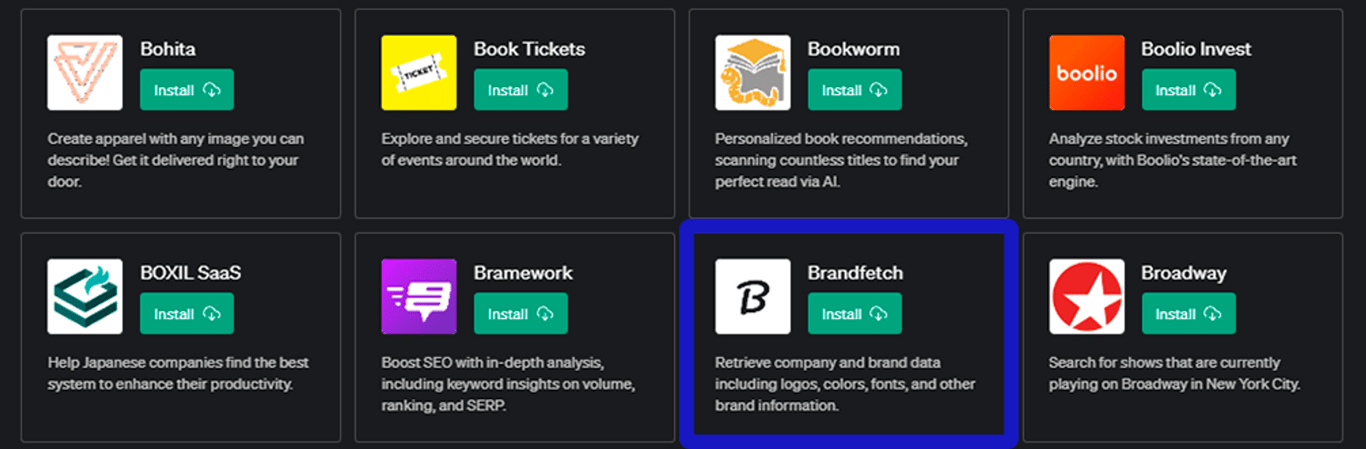 Plugin Brandfetch: Mejora la productividad de tu contenido