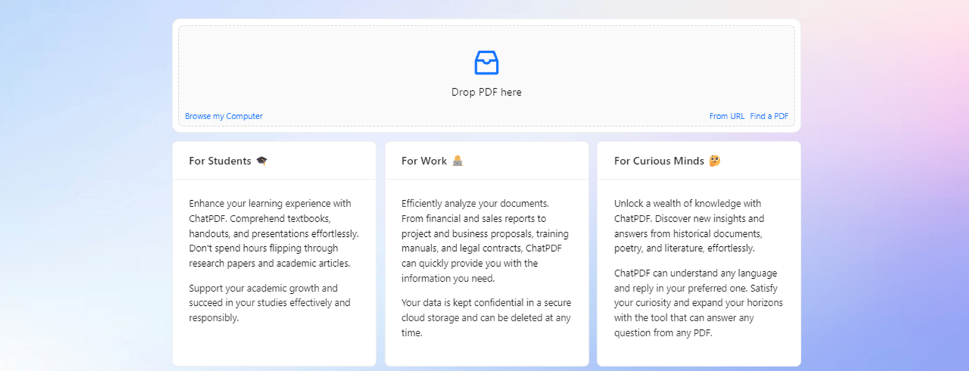 ChatPDF: Interactúa con Documentos PDF con Inteligencia Artificial