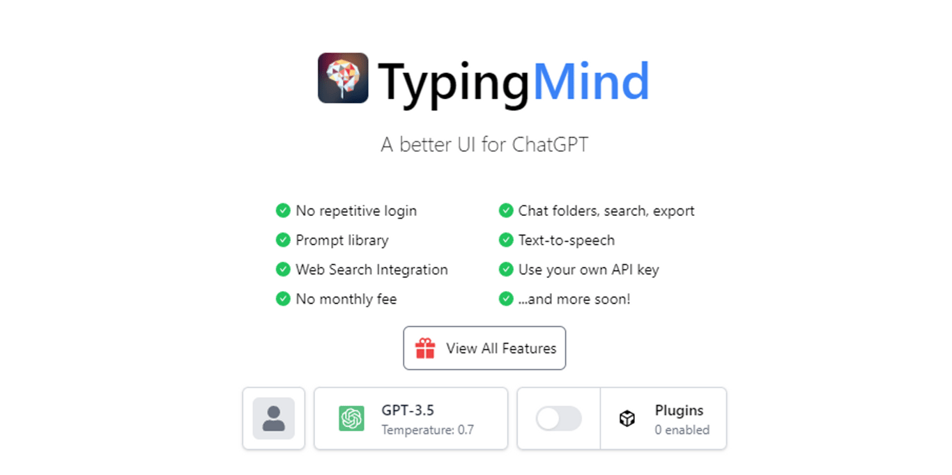 TypingMind: Mejora tu experiencia con ChatGPT