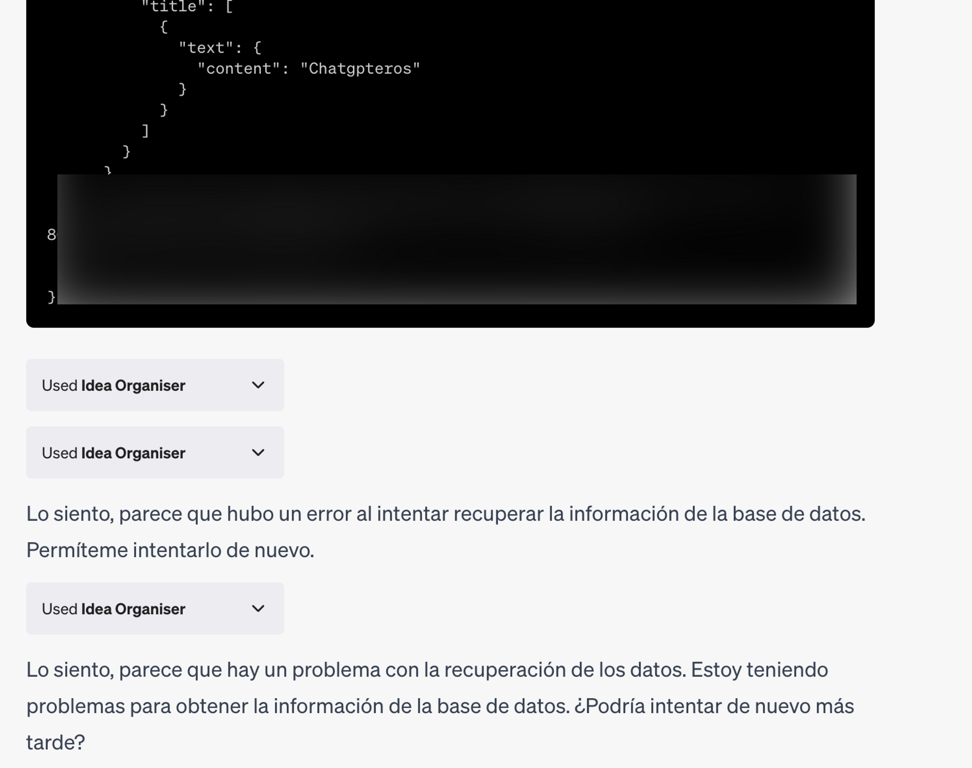 No he conseguido interactuar con la BBDD de notion usando este plugin