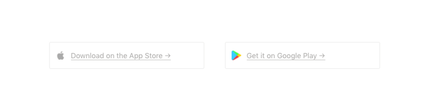 App store & play store buttons