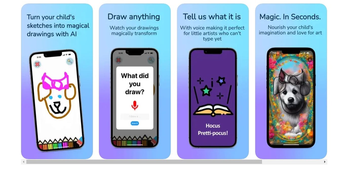 Kids Drawing Magic: la app para que tus hijos aprendan a dibujar