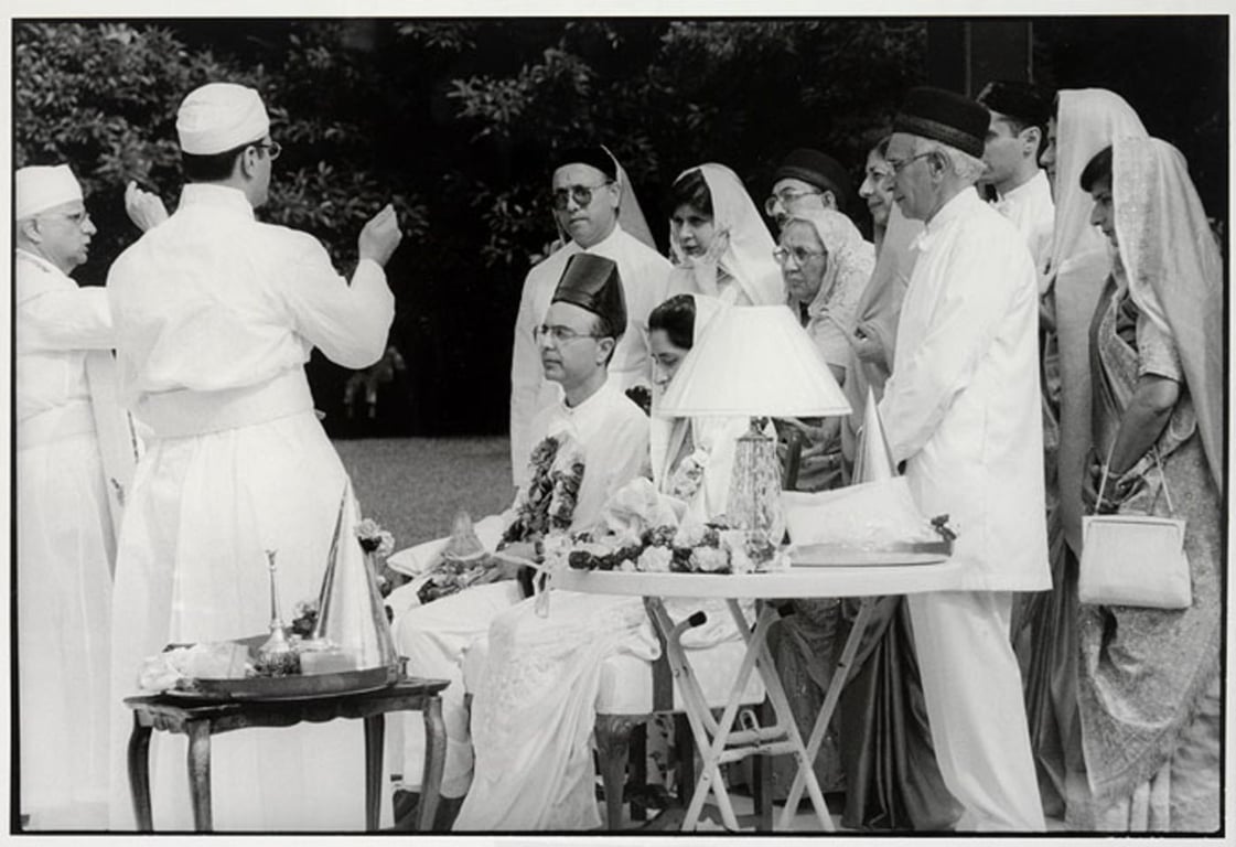 Zoroastrian Wedding, Royal Botanic Gardens, Sydney,1999- Photo by Suzon Fuks