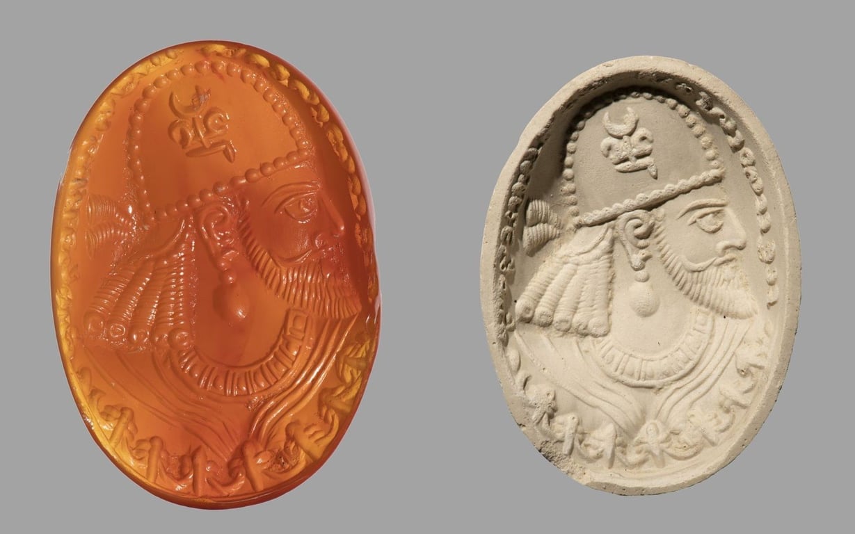 muhr ī veh-šābuhr ī ardašēr-xvarrah mubed, Cabinet des Médailles, Bibliothèque nationale de France (inv.58.1339)