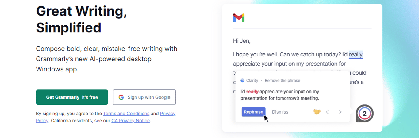 Grammarly: Tu Asistente de Escritura con IA