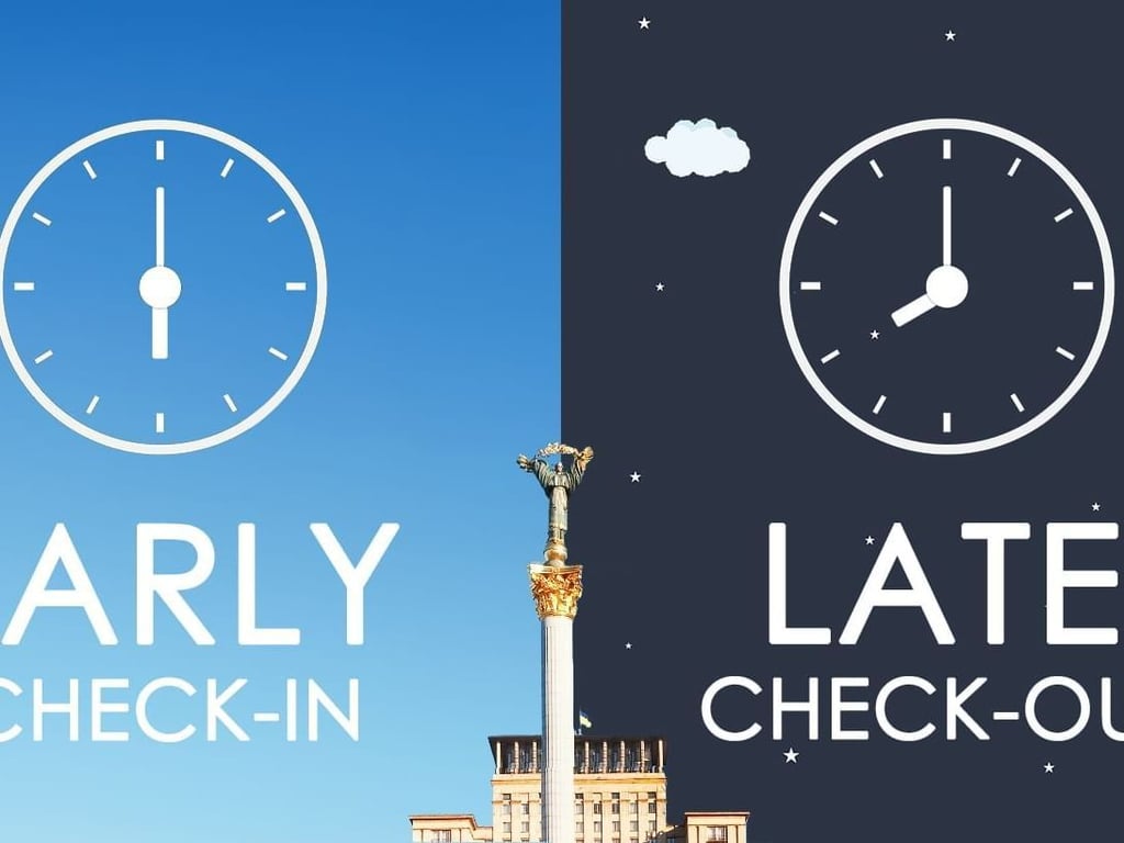 Early Check-In and Late Check-Out