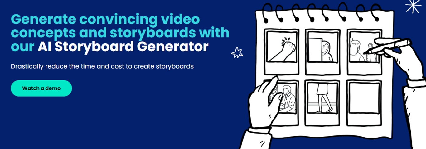 Storyboard Hero: Genera guiones gráficos convincentes con IA