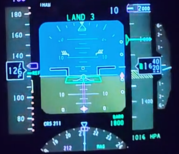 B747-400 BCF (GW 187.2t) - 10’ RA. Ref: +4.24s