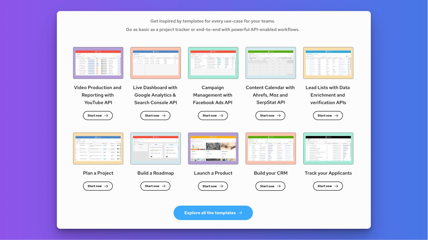 Stackby for Startups