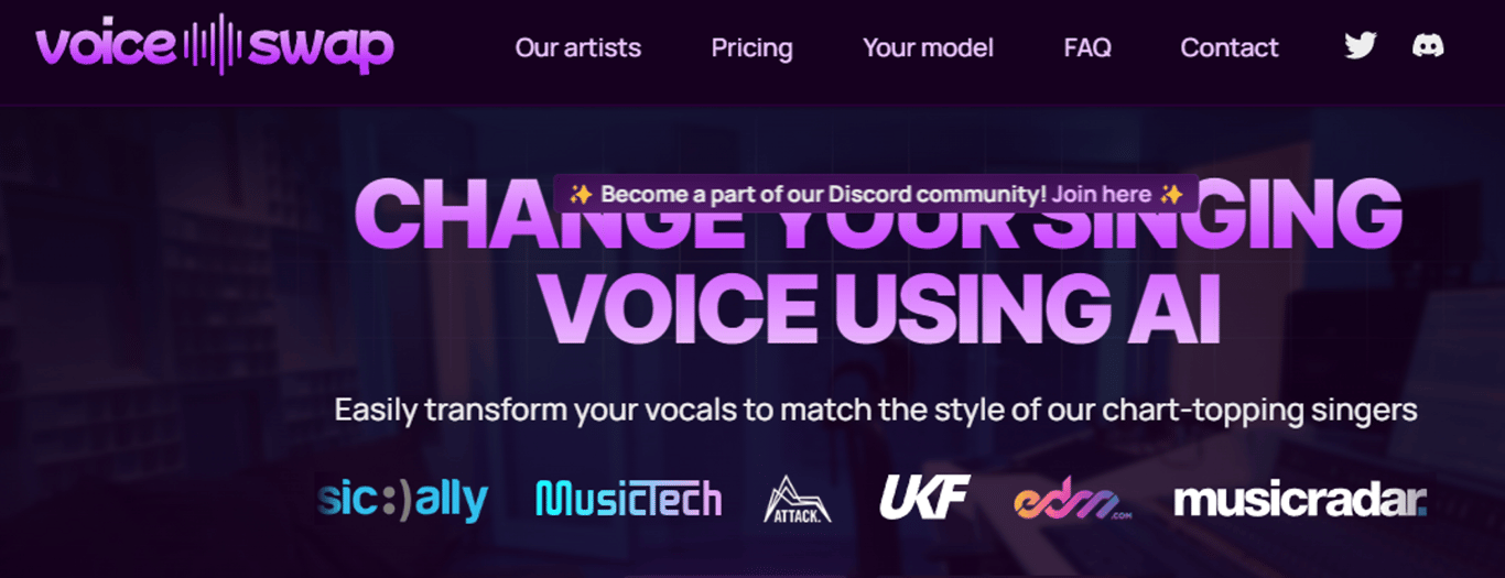 Voice-Swap: Transforma tu voz cantada con inteligencia artificial