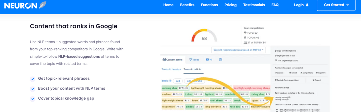 NeuronWriter: Tu aliado en la creación de contenido optimizado con IA