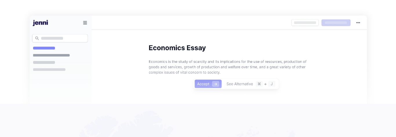Jenni AI: Mejora tu escritura con inteligencia artificial