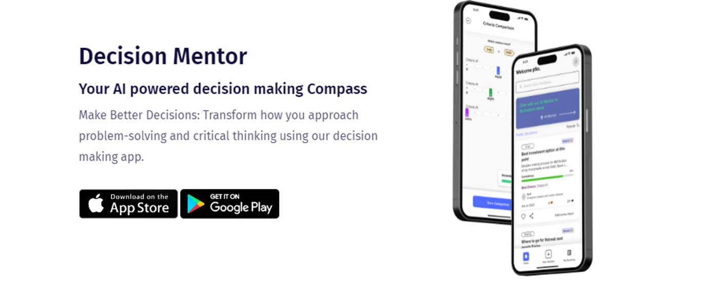 DecisionMentor: Tu brújula de toma de decisiones impulsada por IA