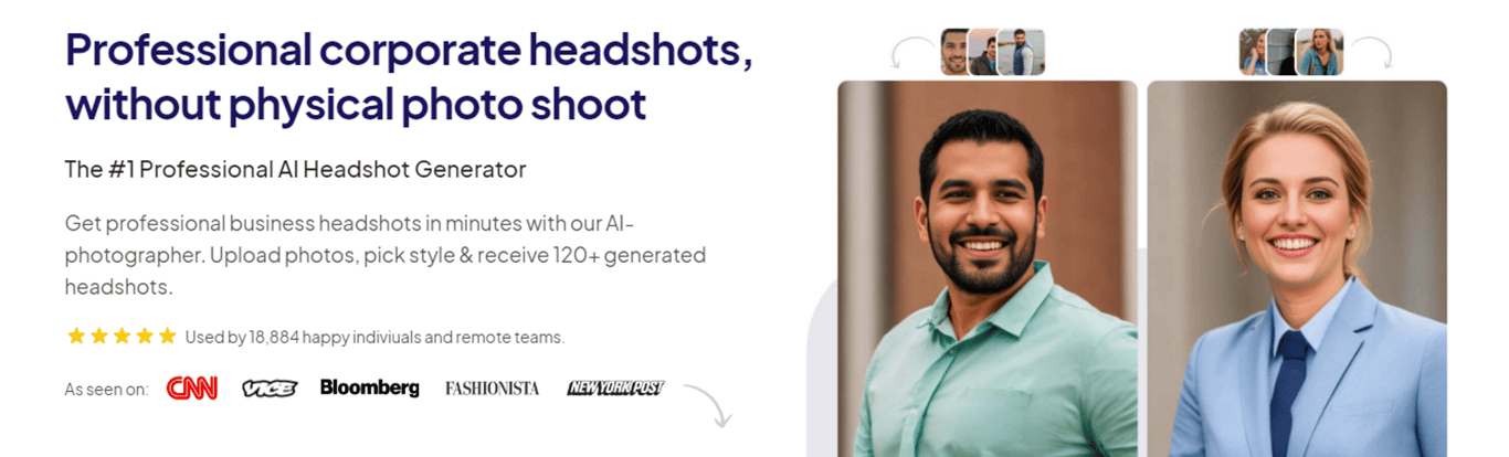HeadshotPro: Retratos profesionales con inteligencia artificial