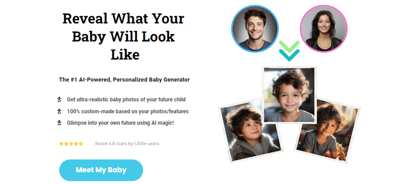 AI Baby Generator: ¡Descubre cómo será tu futuro bebé!