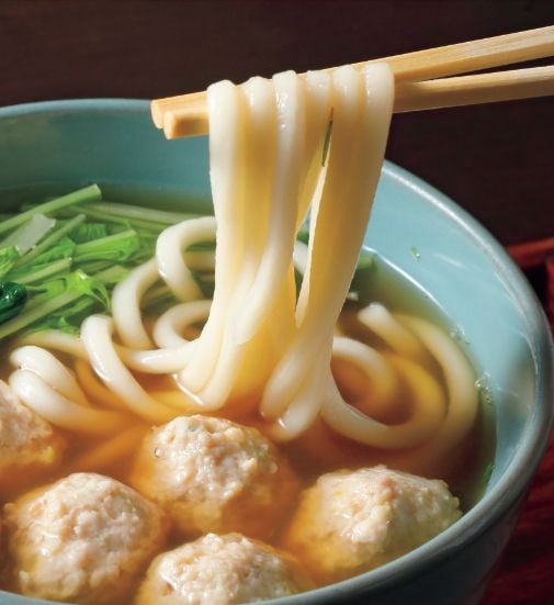 つるつるした自家製の麵｜そば処 みやこ（つみれうどん）【京のおうどん 食べ歩き】12 | サライ.jp｜小学館の雑誌『サライ』公式サイト