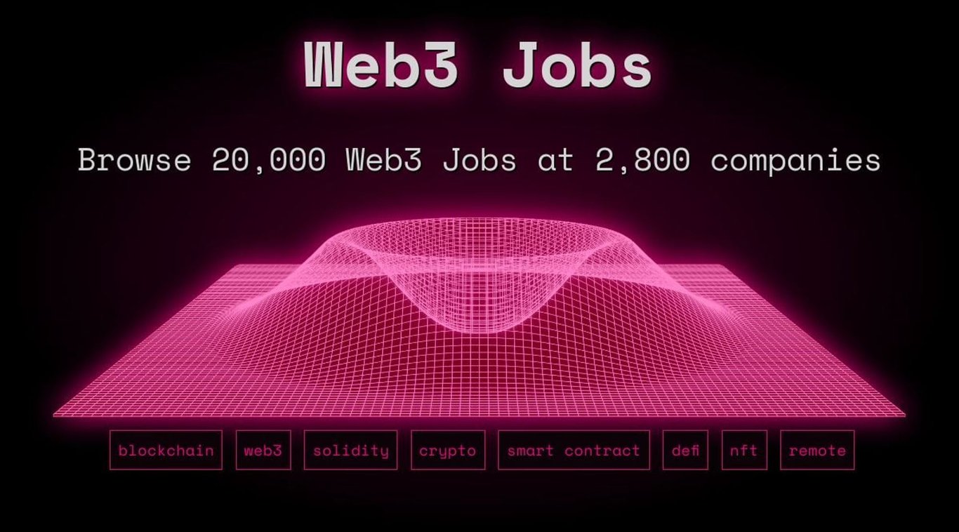 Web3 Jobs: Blockchain, Smart Contract and Crypto Jobs