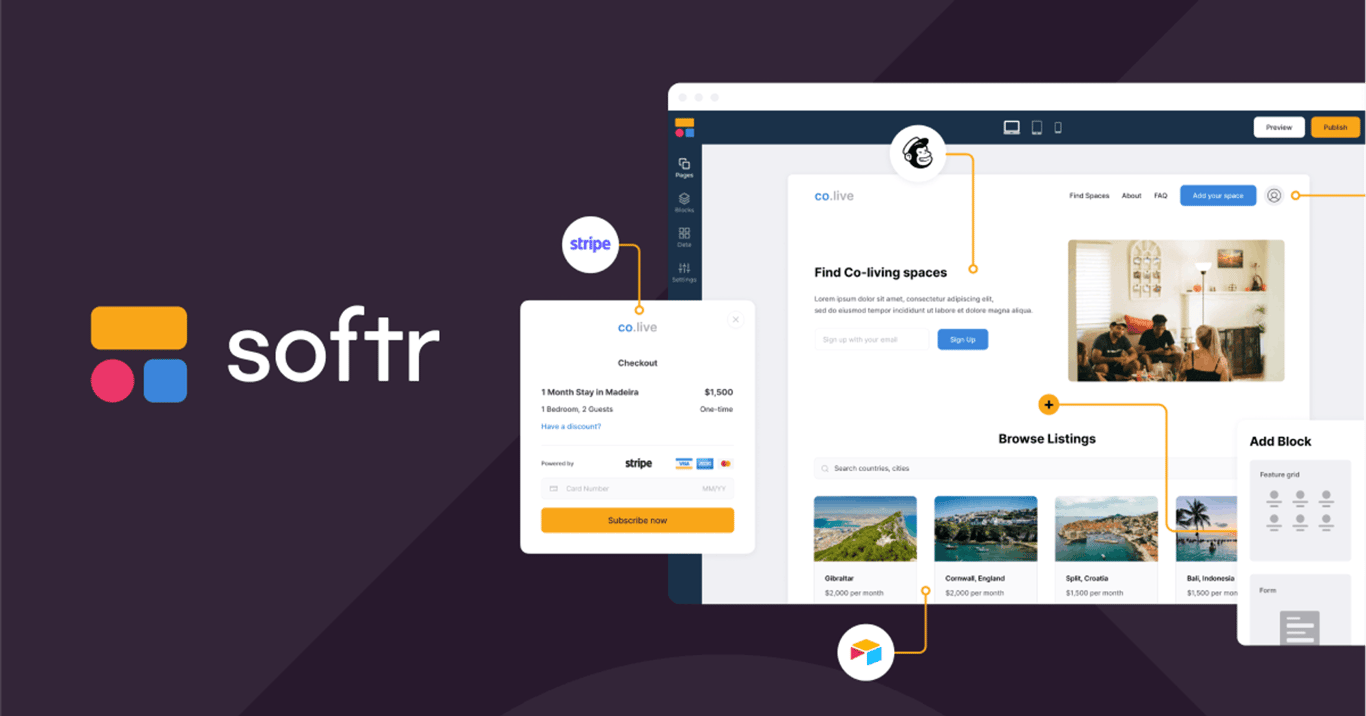 Softr - Build a website, web app or portal on Airtable without code