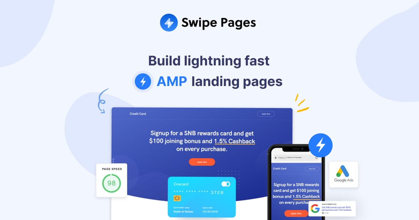 Swipe Pages | Landing Page Builder for ROI driven marketers