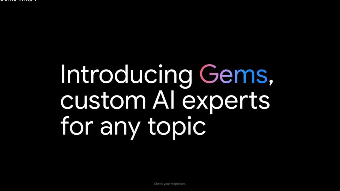 Google launched "Gems" reuse custom prompts.