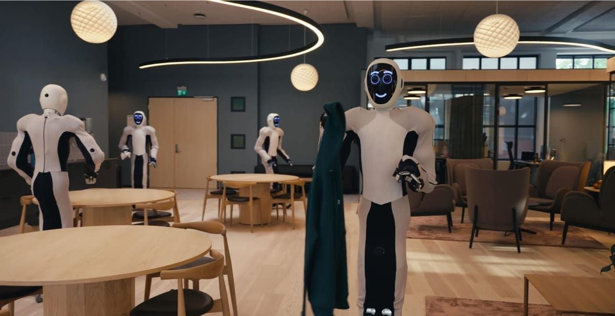 Norwegian Startup 1X Unveils AI World Model for Robot Training