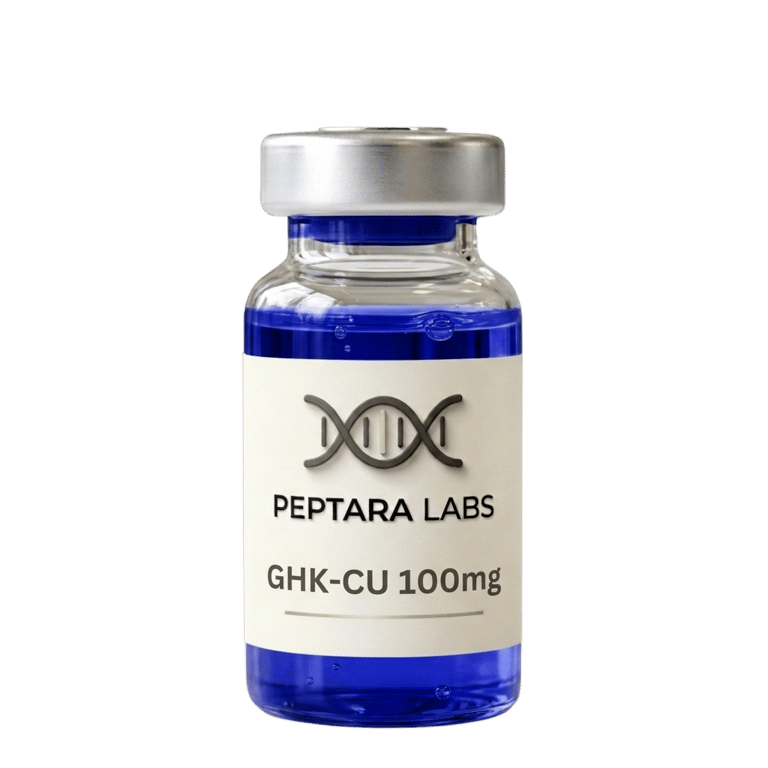 Peptara Labs GHK-Cu 100mg research vial