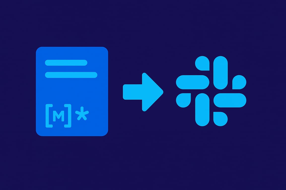 Effortlessly Convert Markdown to Slack Formatting with Zapier Functions