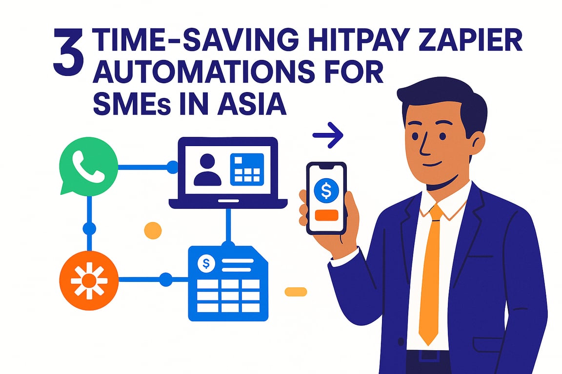3 Time-Saving HitPay + Zapier Automations for SMEs in Asia