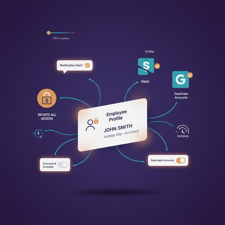 How to Streamline Employee Off-boarding and Boost Security with Automation