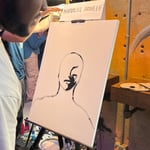 Khaaliq · AB4105-2-4 · Round 2 Easel 4