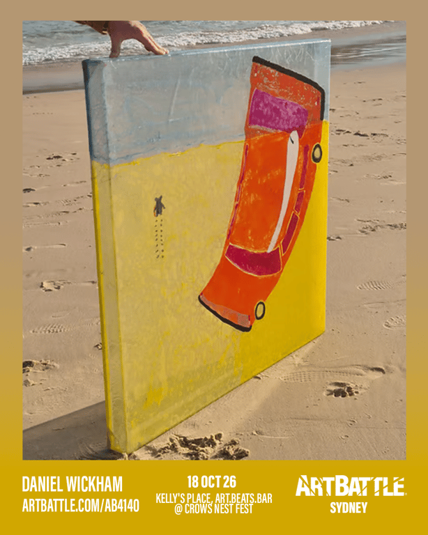 Promotional asset for Art Battle Sydney on October 18, 2026: ab4140_daniel wickham.png.