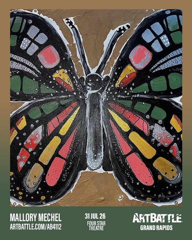 Promotional asset for Art Battle Grand Rapids on July 31, 2026: ab4112_mallory mechel.png. Fallback upload from original ab4112_mallory mechel.png as flattened JPEG.