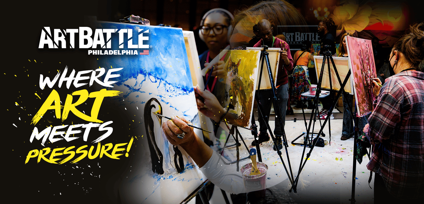 Art Battle AB4136 page footer artwork.