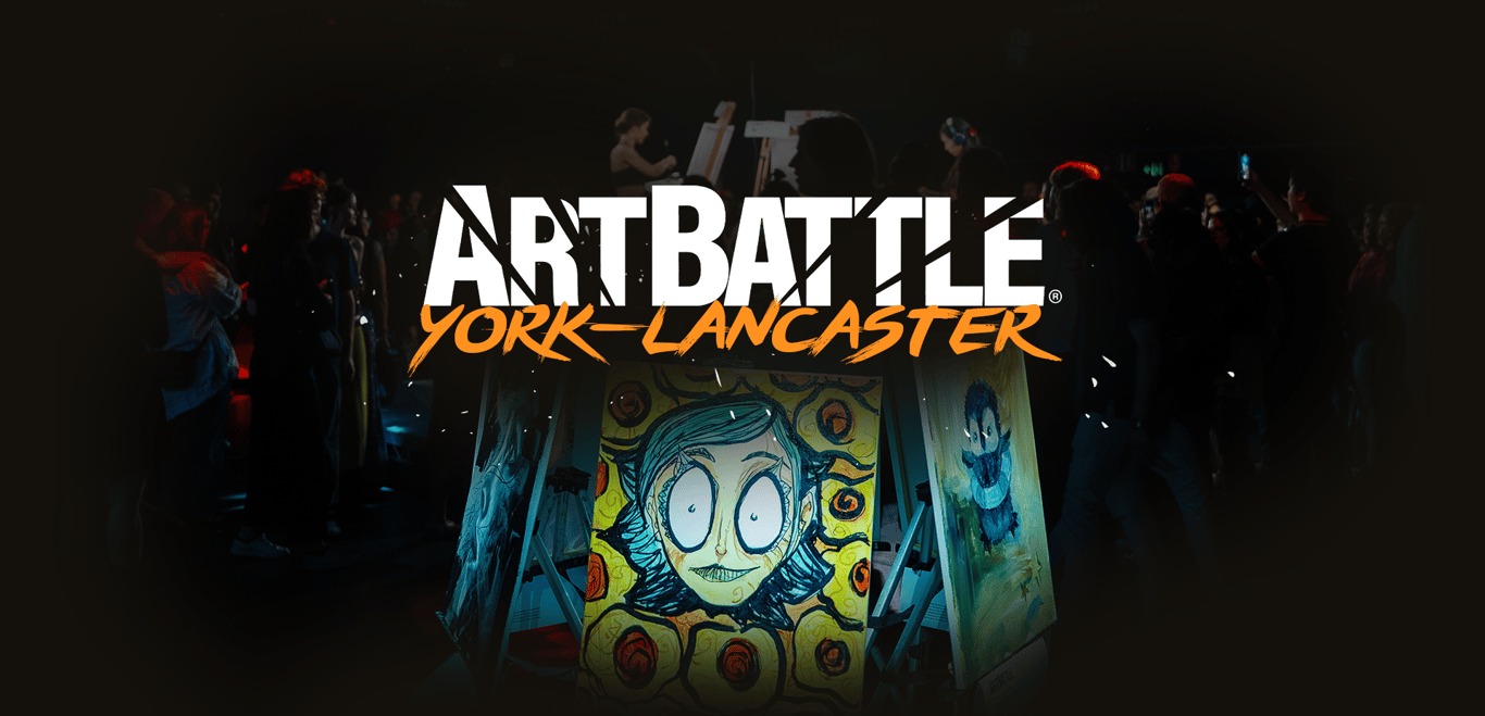 Promotional asset for Art Battle this event on October 7, 2026: ab4135_header.png.