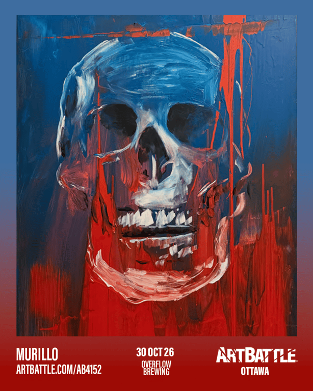 Promotional asset for Art Battle Ottawa on October 30, 2026: ab4152_murillo.png.