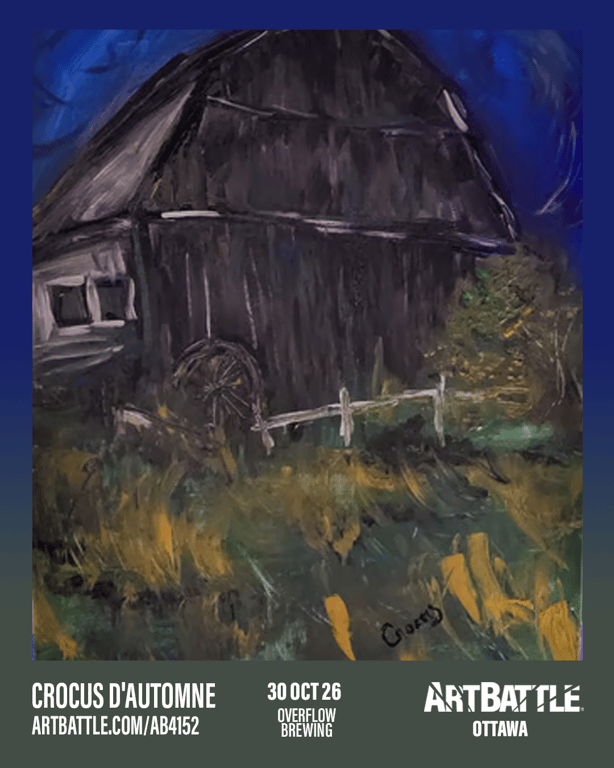 Promotional asset for Art Battle Ottawa on October 30, 2026: ab4152_crocus.png.