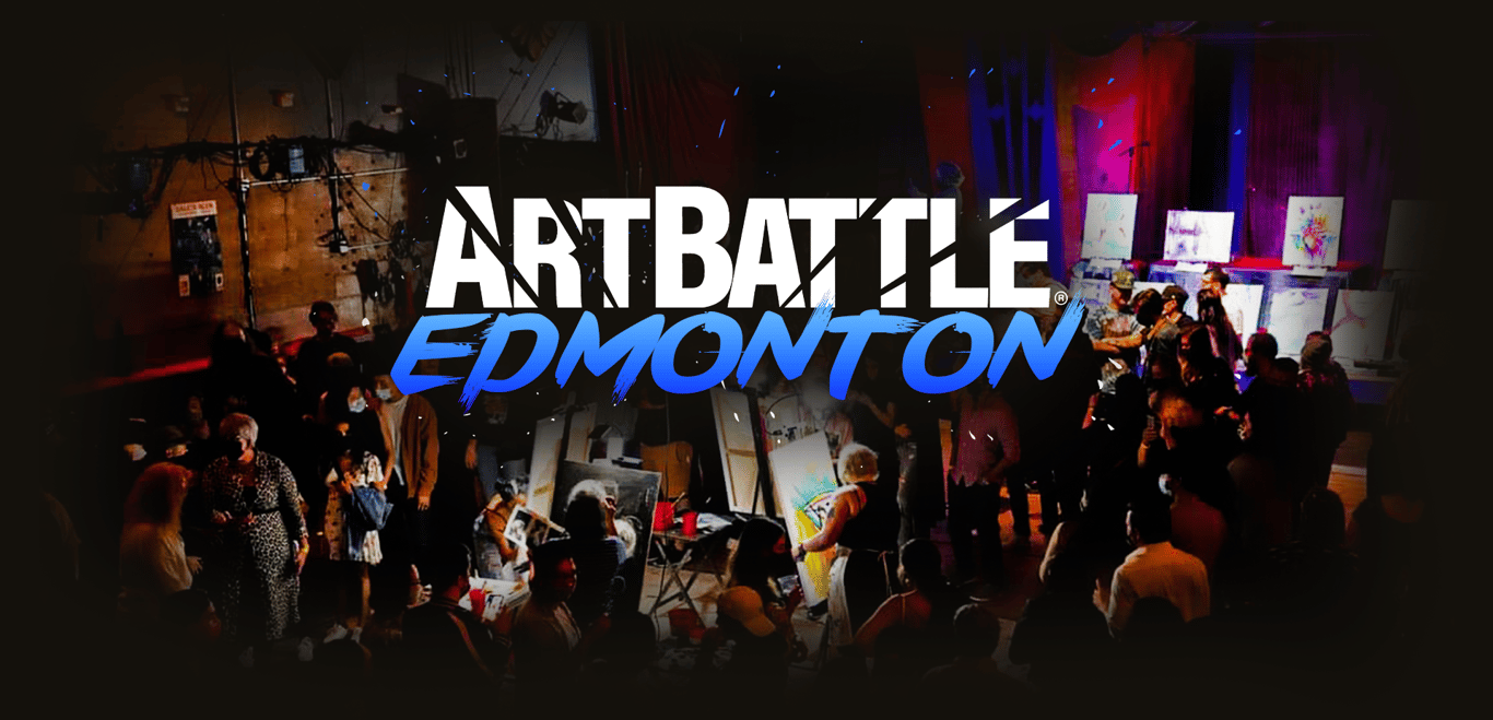 Promotional asset for Art Battle Edmonton on August 29, 2026: ab4113_header.png.