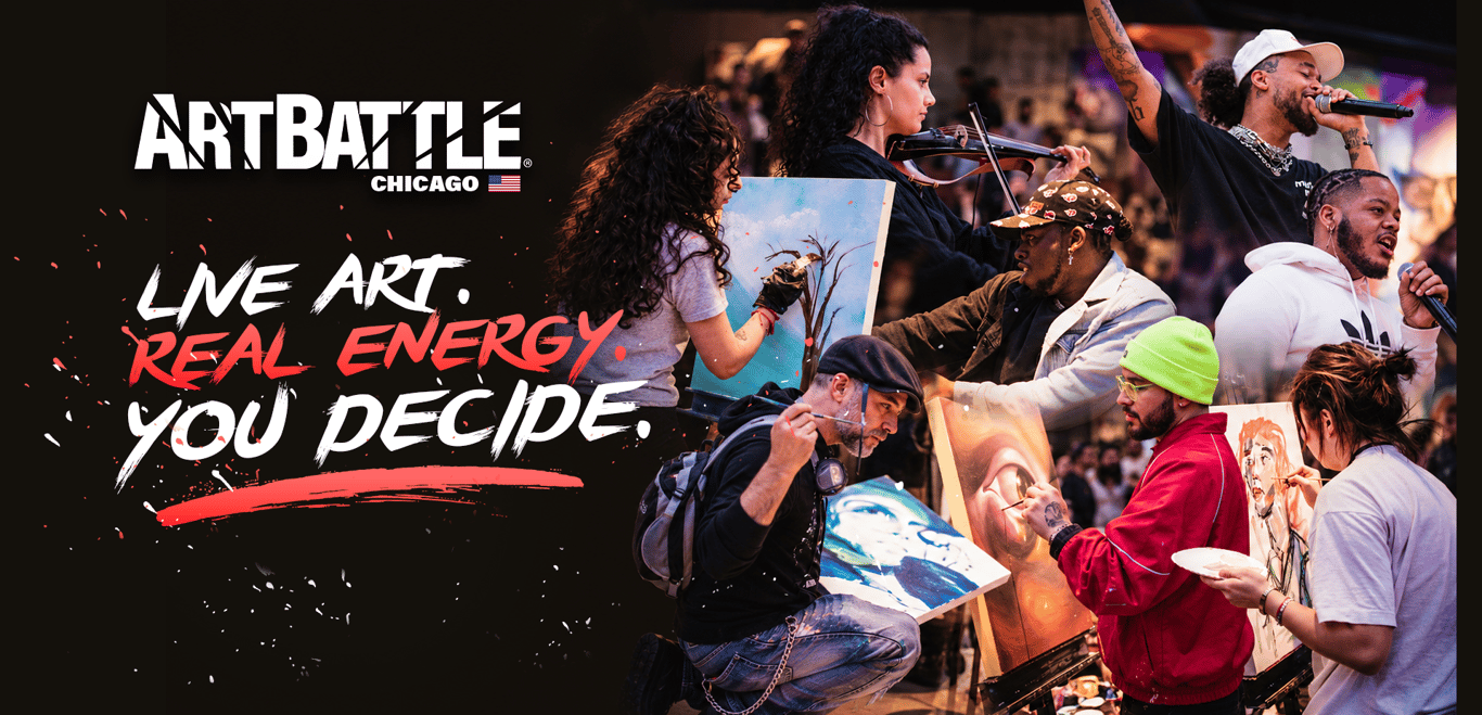 Promotional asset for Art Battle Chicago on November 13, 2026: ab4170_footer.png.